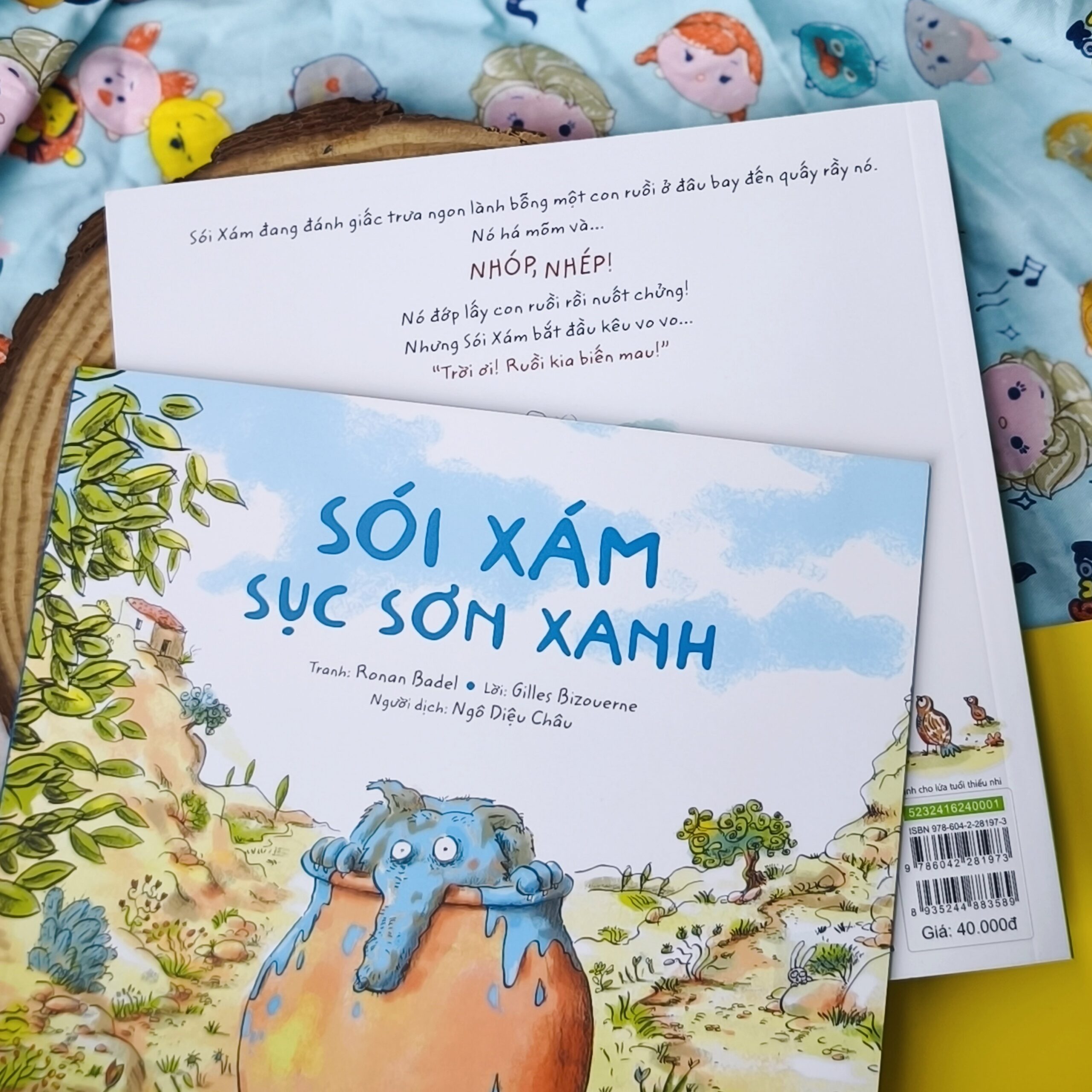 Combo Sói xám sục sơn xanh (5 cuốn)