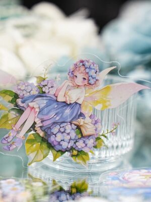 Sticker Song of flower fairy (15 pcs)
