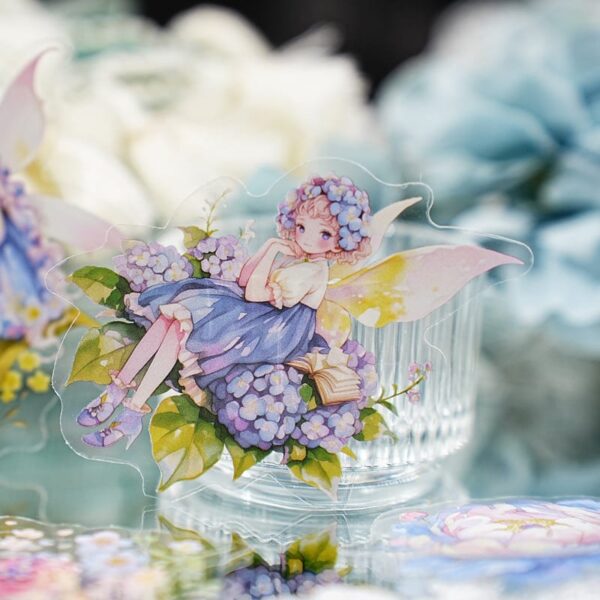 Sticker Song of flower fairy (15 pcs)