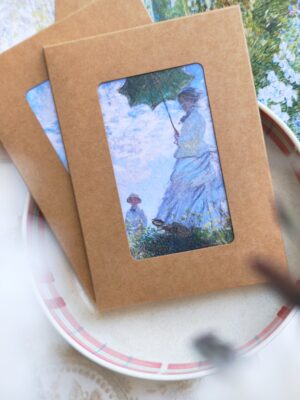 Set 10 postcard Monet kèm phong bì