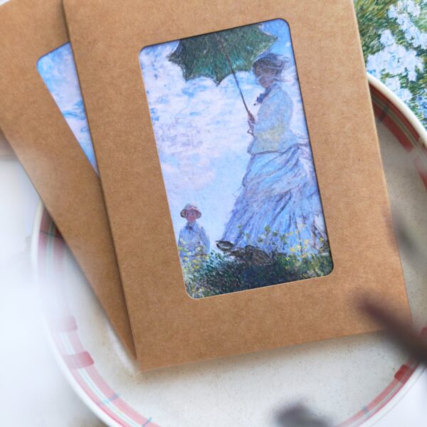 Set 10 postcard Monet kèm phong bì
