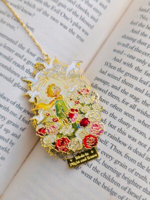 Bookmark hoàng tử bé ft hoa hồng xanh