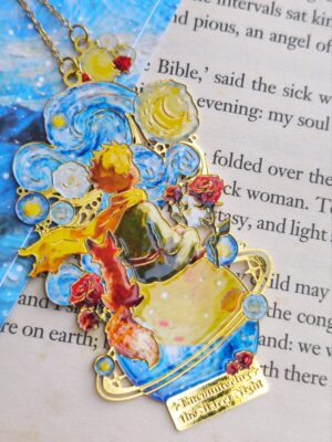 Bookmark hoàng tử bé ft starry night