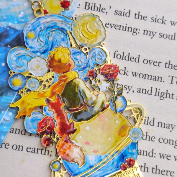 Bookmark hoàng tử bé ft starry night