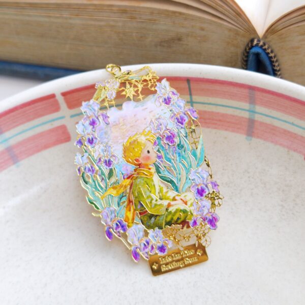 Bookmark hoàng tử bé ft hoa diên vĩ
