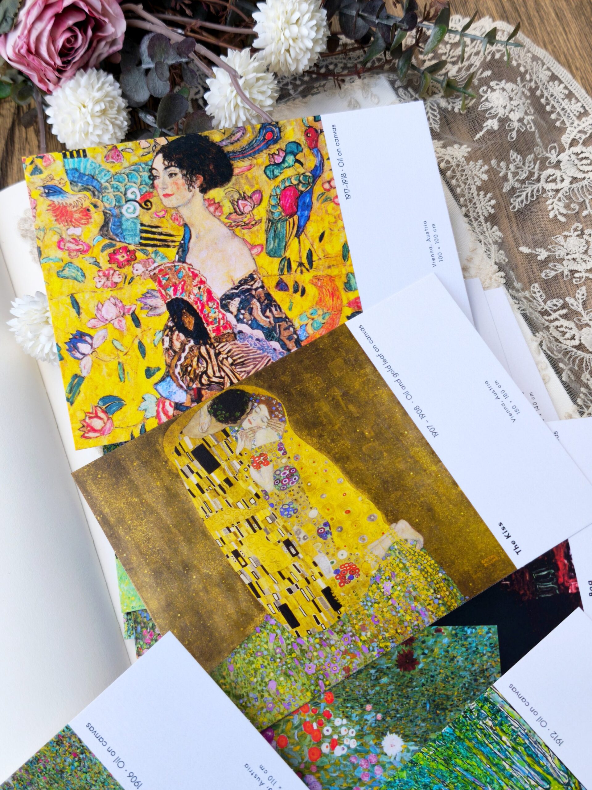 Set 20 postcard Klimt