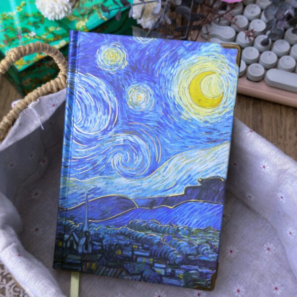 Sổ tranh Van Gogh Oil Painting 2 - Starry night