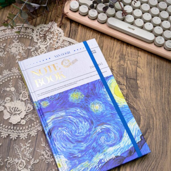 Sổ kẻ ngang Lenwa Van Gogh - Starry night