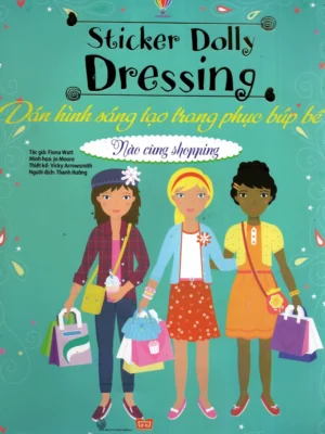 Dán Hình Trang Phục Búp Bê - Nào Cùng Shopping