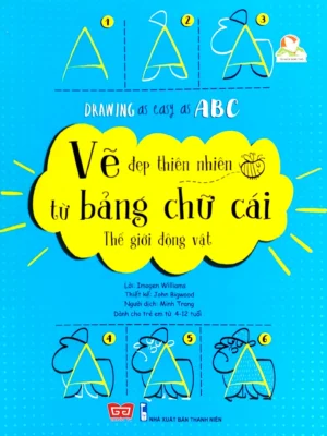 Drawing as easy as ABC - Vẽ đẹp thiên nhiên từ bảng chữ cái - Thế giới động vật_ST_Micha